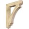 Ekena Millwork Imperial Arts & Crafts Rough Sawn Bracket, Douglas Fir, 6"W x 36"D x 44"H BKT06X36X44IMP03RDF - alternate 1